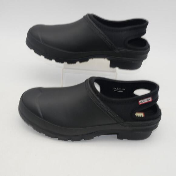 NEW Hunter Women's 6  Original Slingback Clog Black No Box - Picture 2 of 13
